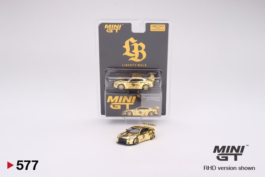 LB★WORKS Nissan GT-R R35 Type 1, Rear Wing ver 1 , RHD Gold Series