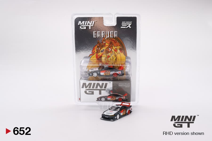 LB-Super Silhouette Nissan SILVIA (S15)“GARUDA” MINI GT x MIZU Diecast