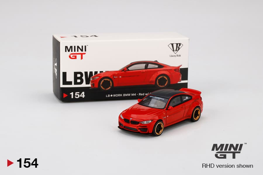 LB★WORKS BMW M4 Red w/ Copper Wheel