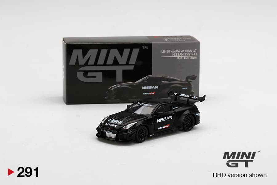 LB-Silhouette WORKS GT NISSAN 35GT-RR Ver.2 Matt Black LBWK