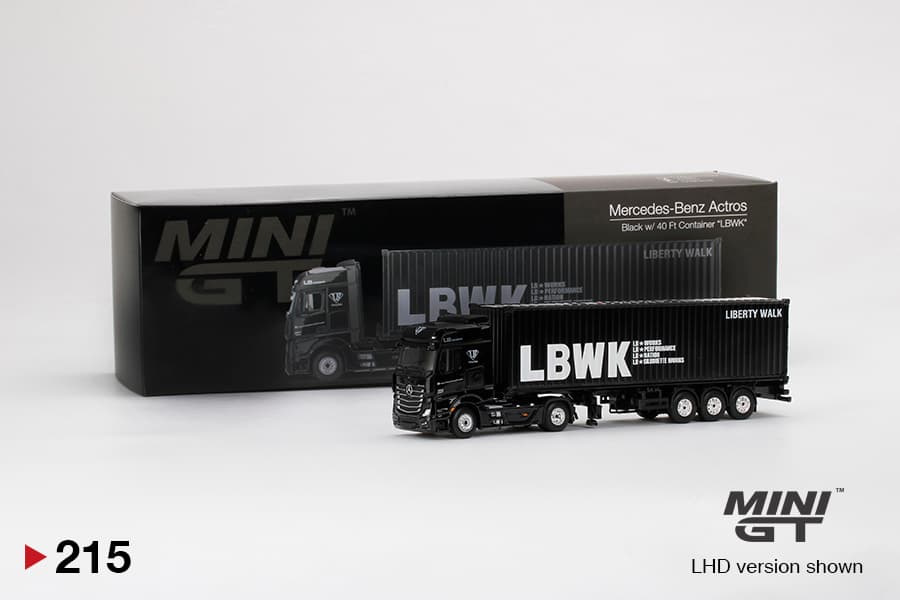 Mercedes-Benz Actros with 40 Ft Container "LBWK" (image 2 of 2)