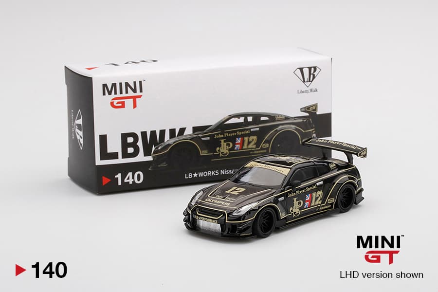 LB★WORKS Nissan GT-R R35 Type 2 Rear Wing Version 3 JPS