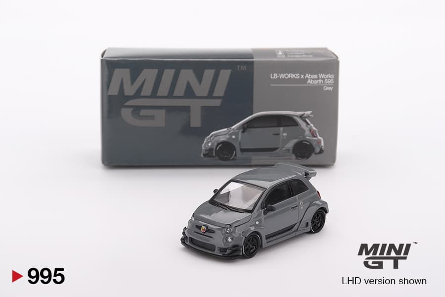 Abarth 595 LB-WORKS x Abas Works Grey