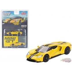 Ford GT Triple Jaune - Mini GT - 1:64