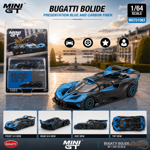 Bugatti Bolide Presentation – Black Blue – Mijo Exclusive (image 1 of 7)