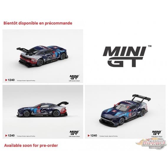 Ford Mustang GT3 #65 Ford Multimatic Motorsports 2025 IMSA Daytona 24 Hrs Winner- Limited Edition