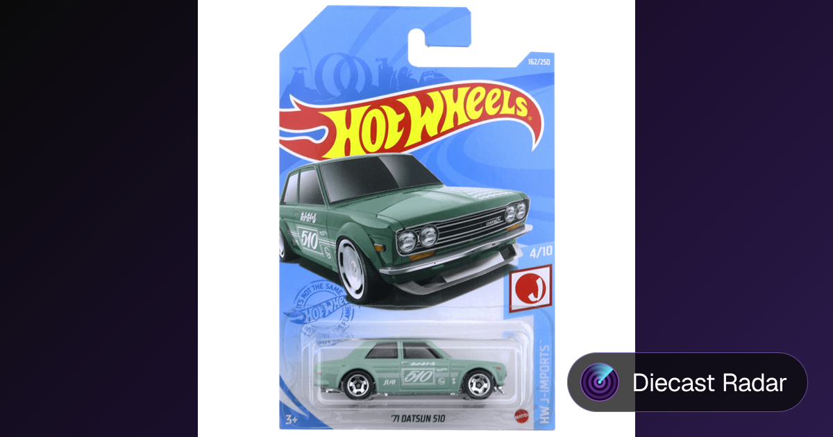Hot Wheels Hot Wheels - '71 Datsun 510 - 2021 | Diecast Radar